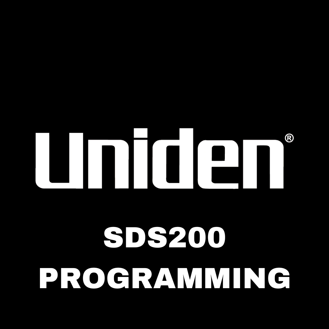 Uniden Series Scanner Programming